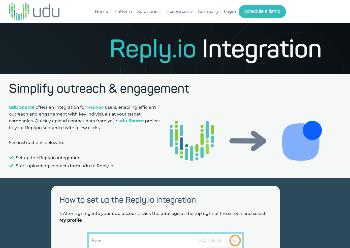Simplify Search Fund Outreach With Udu Reply io Integration simplify-search-fund-outreach-with-udu-reply-io-integration